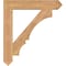 Ekena Millwork Balboa Arts & Crafts Smooth Bracket, Western Red Cedar, 5 1/2"W x 36"D x 40"H BKT06X36X40BOA03SWR - alternate 3